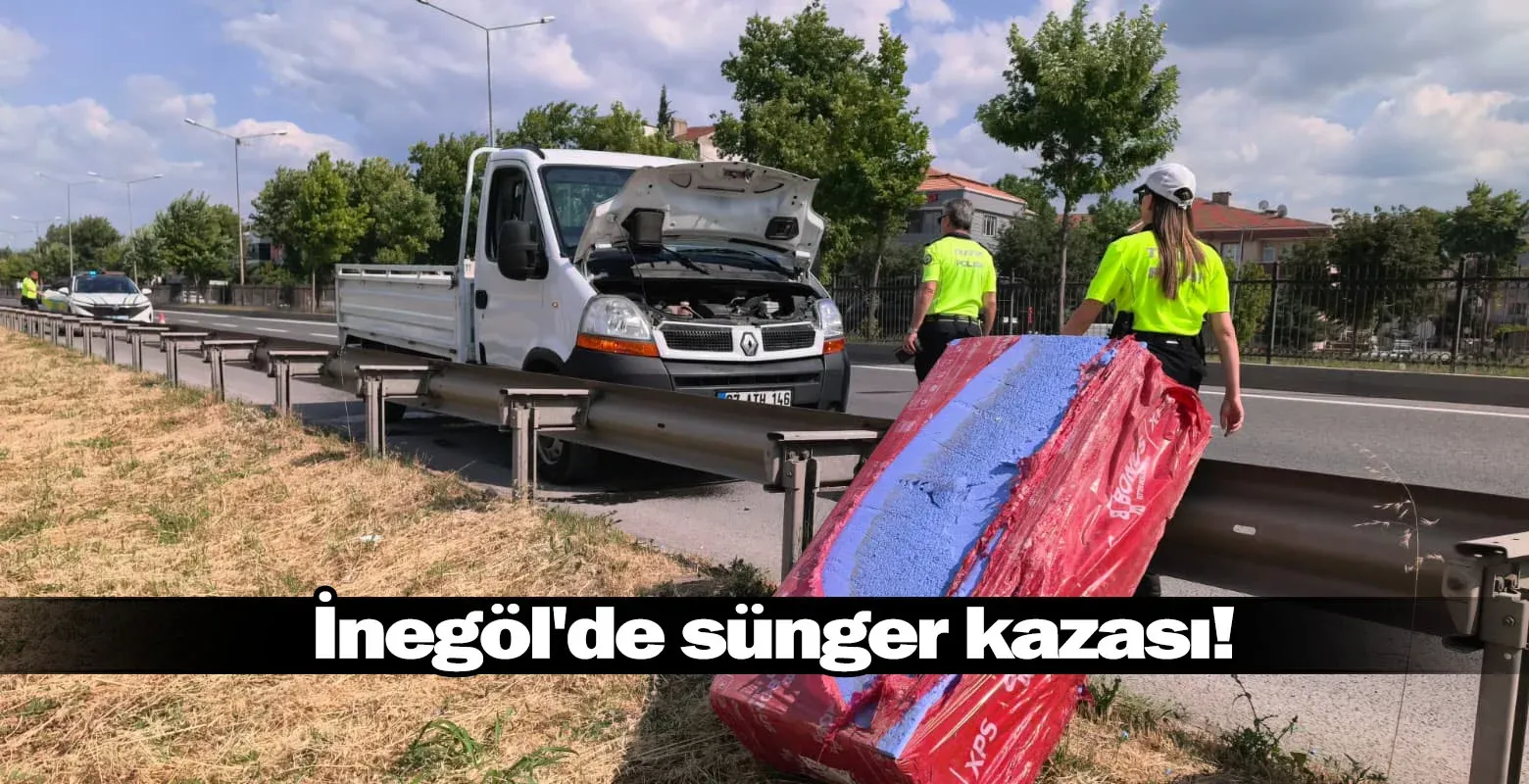 İnegöl'de sünger kazası!
