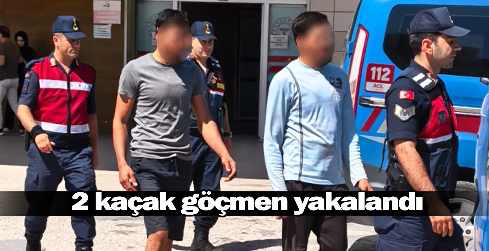 2 kaçak göçmen yakalandı