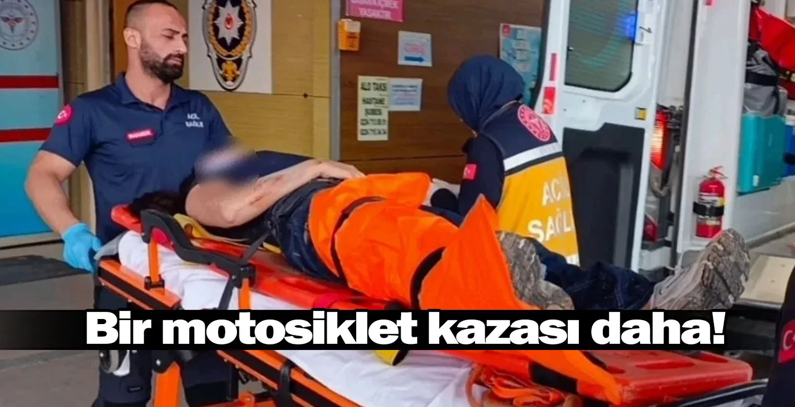 İnegöl'de bir motosiklet kazası daha!