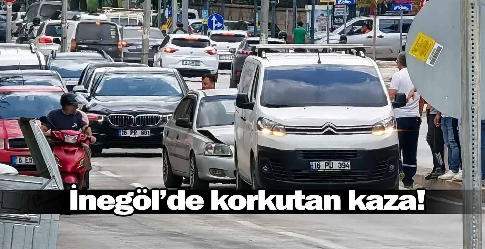 Adnan Menderes Bulvarı'nda Korkutan Kaza