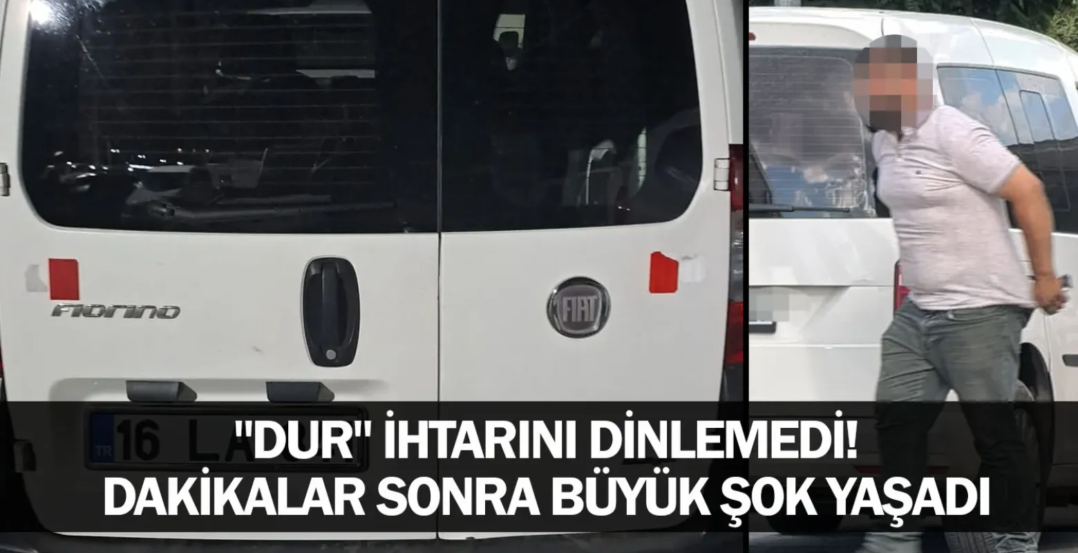 "Dur" İhtarını Dinlemedi! Dakikalar Sonra Büyük Şok Yaşadı