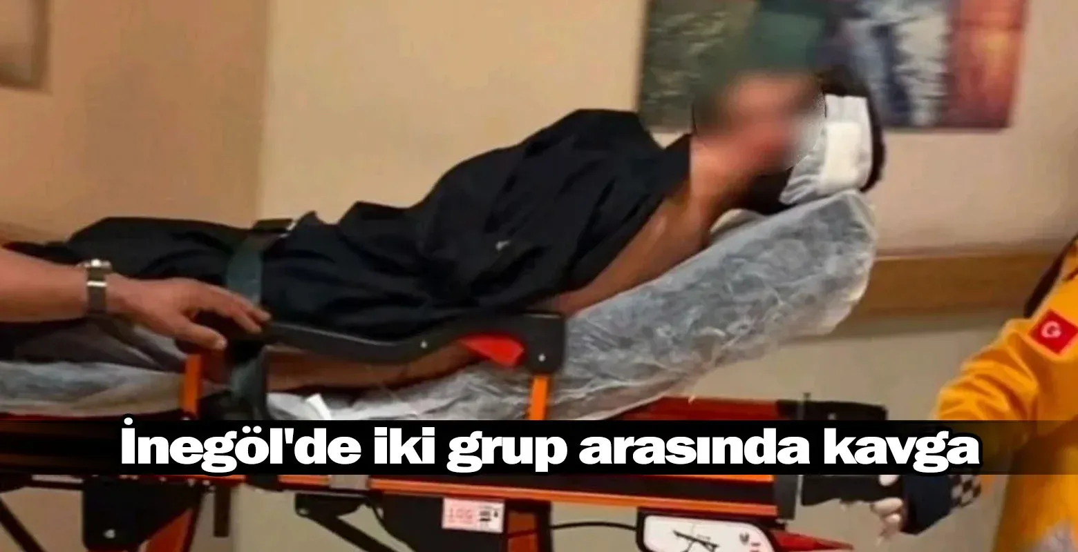 İnegöl'de iki grup arasında kavga: 5 gözaltı