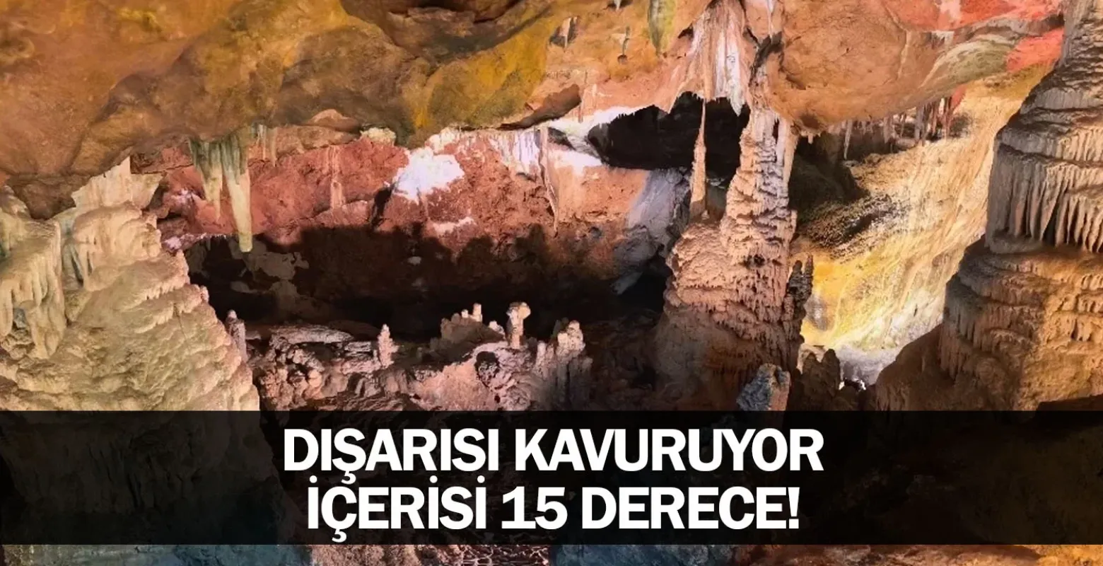 ​İnegöl’de Doğal Klima: Dışarıda Kavurucu Sıcak, İçeride 15 Derece Serinlik