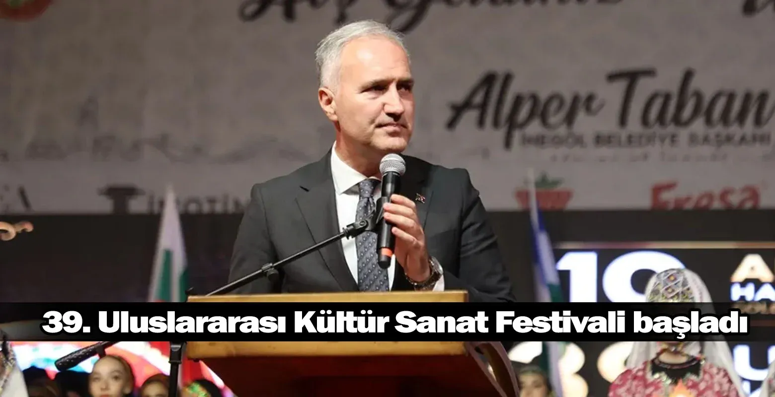 39. Uluslararası Kültür Sanat Festivali başladı