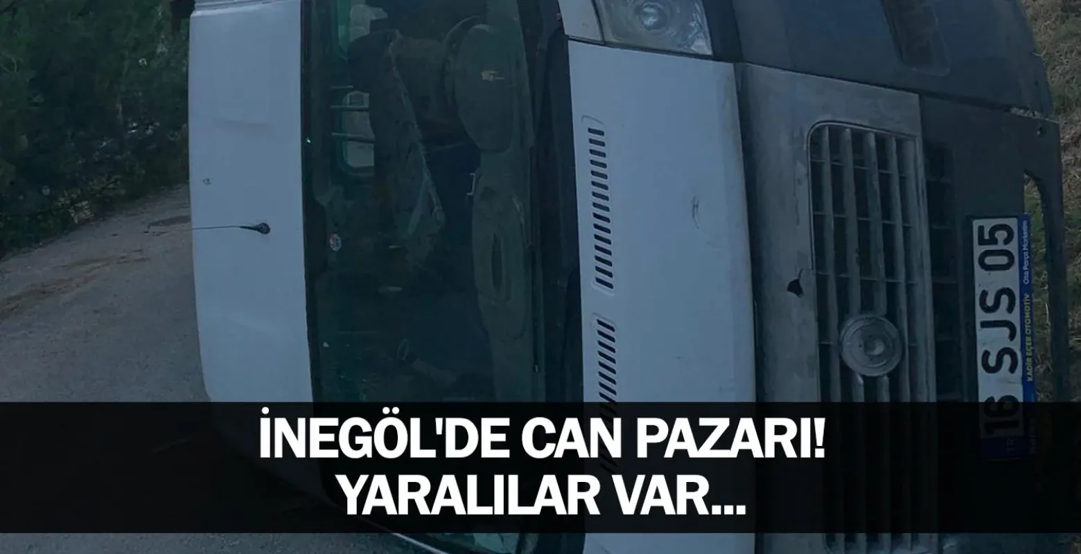 İnegöl'de can pazarı! Yaralılar var...