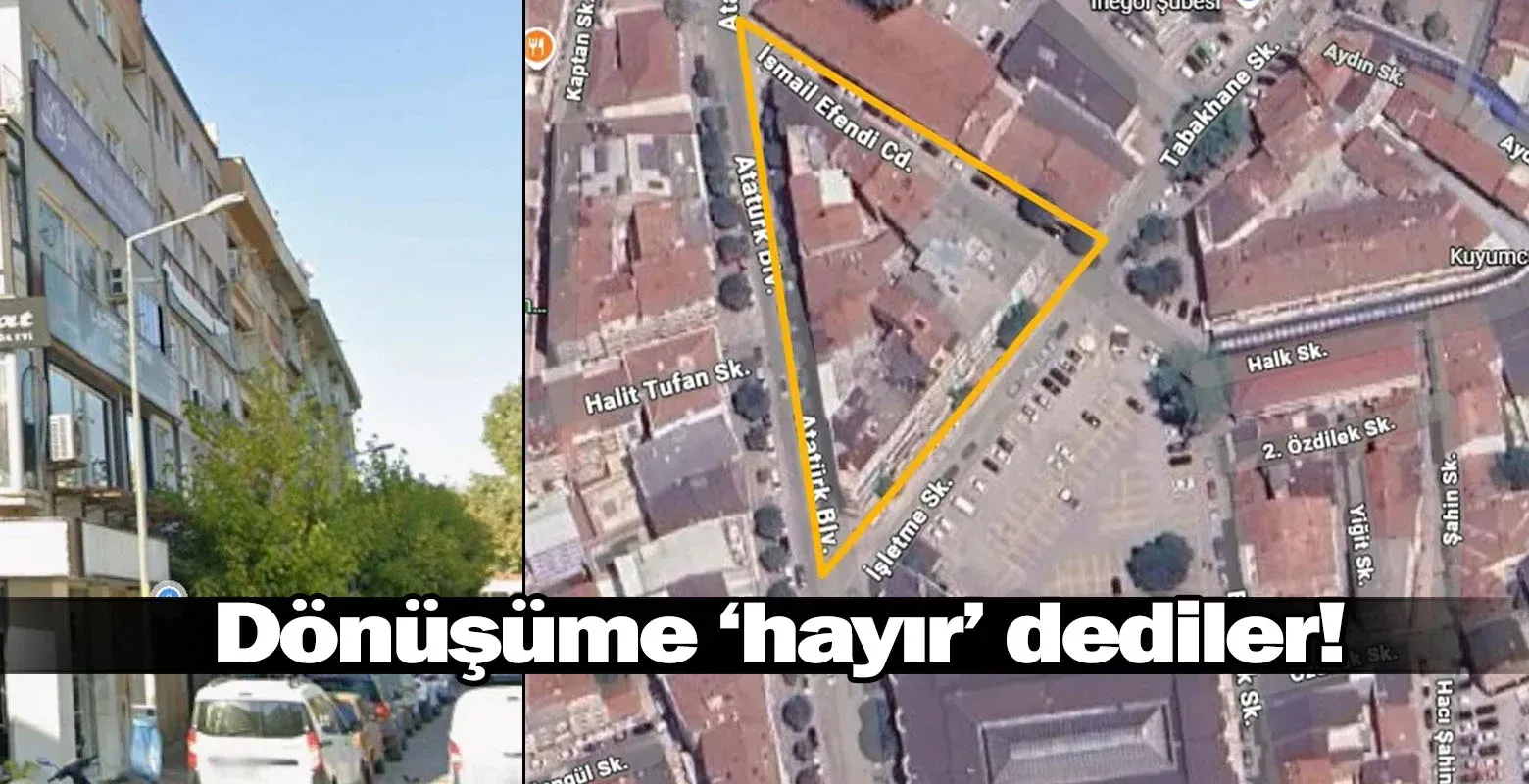 Dönüşüme “hayır” dediler!