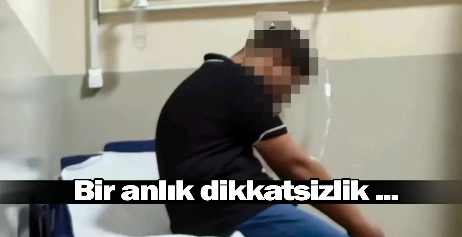 Bir anlık dikkatsizlik ...