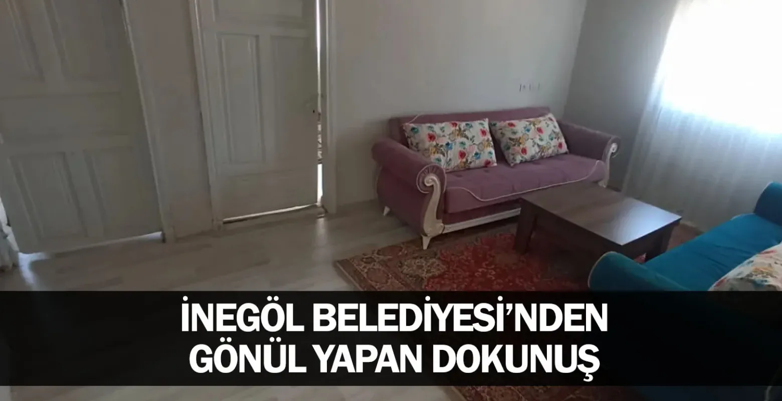 İnegöl Belediyesi’nden Gönül Yapan Dokunuş