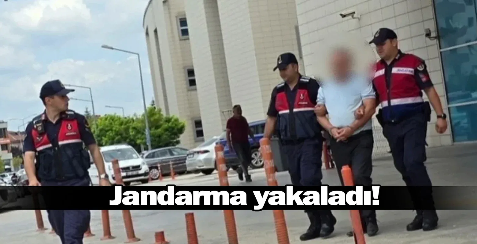 Jandarma yakaladı!