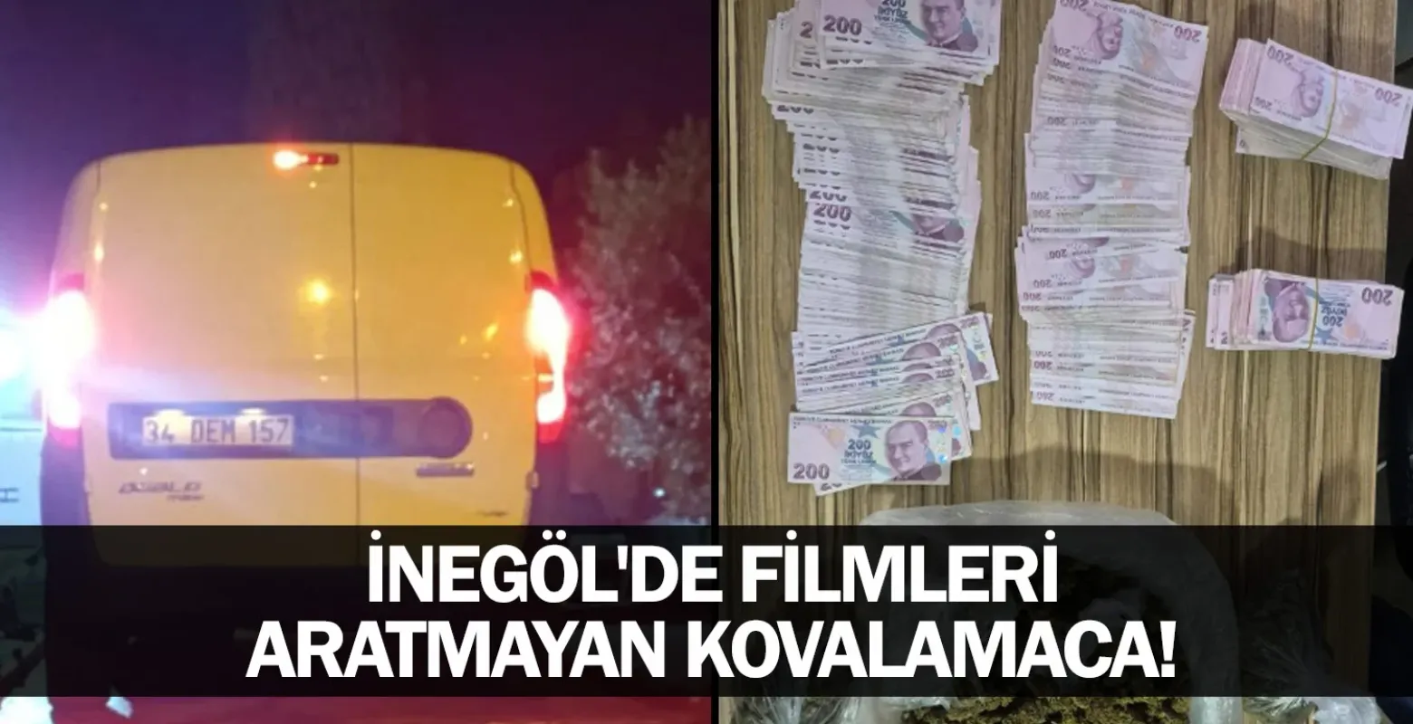 İnegöl'de Filmleri Aratmayan Kovalamaca!