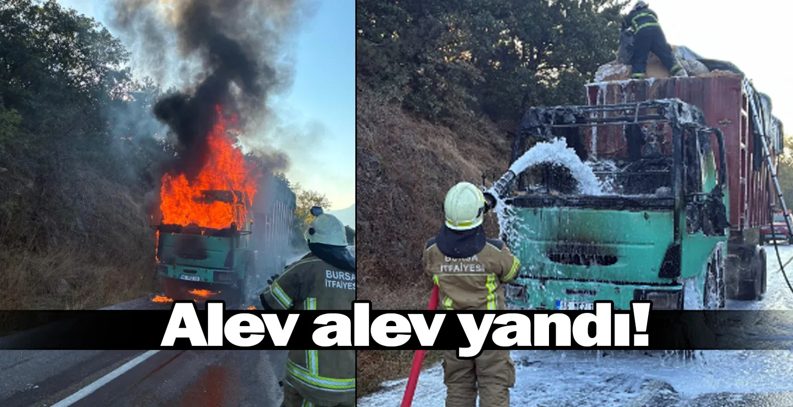 Alev alev yandı!