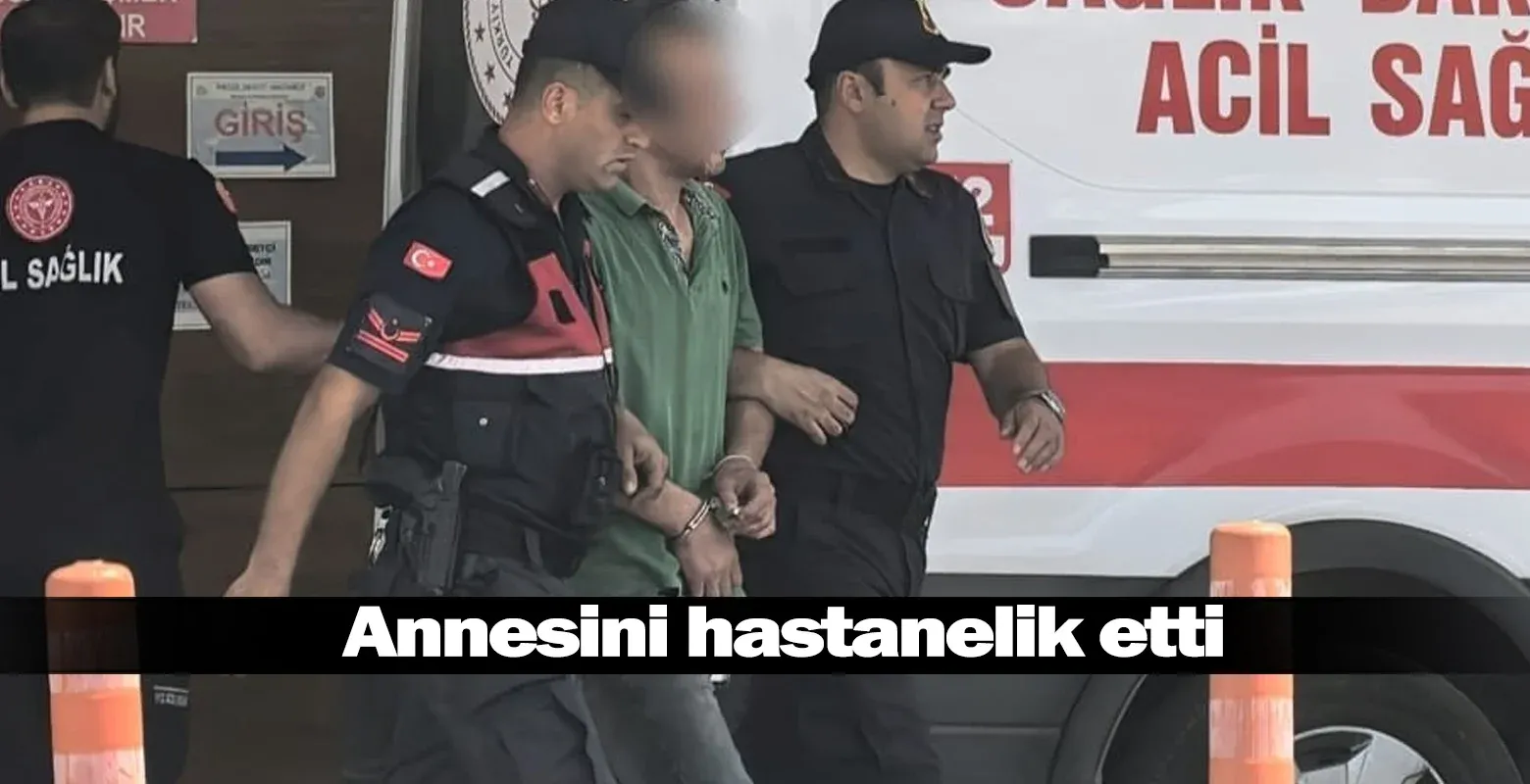 Annesini hastanelik etti