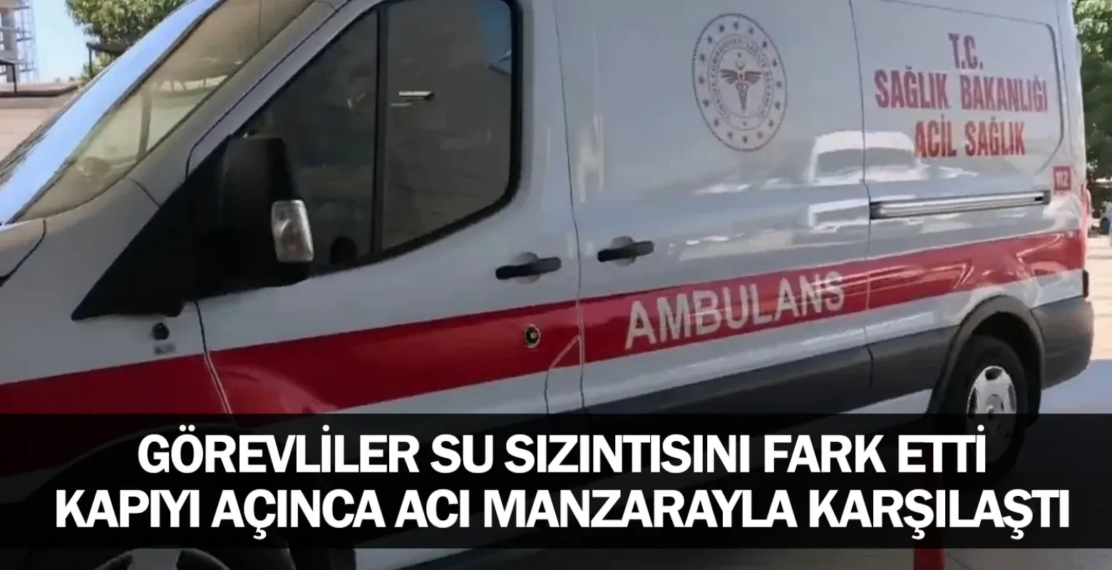 ​Görevliler Su Sızıntısını Fark Etti, Kapıyı Açınca Acı Manzarayla Karşılaştı