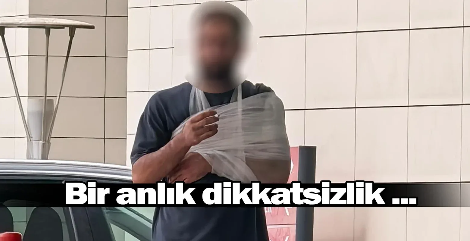 Bir anlık dikkatsizlik ...