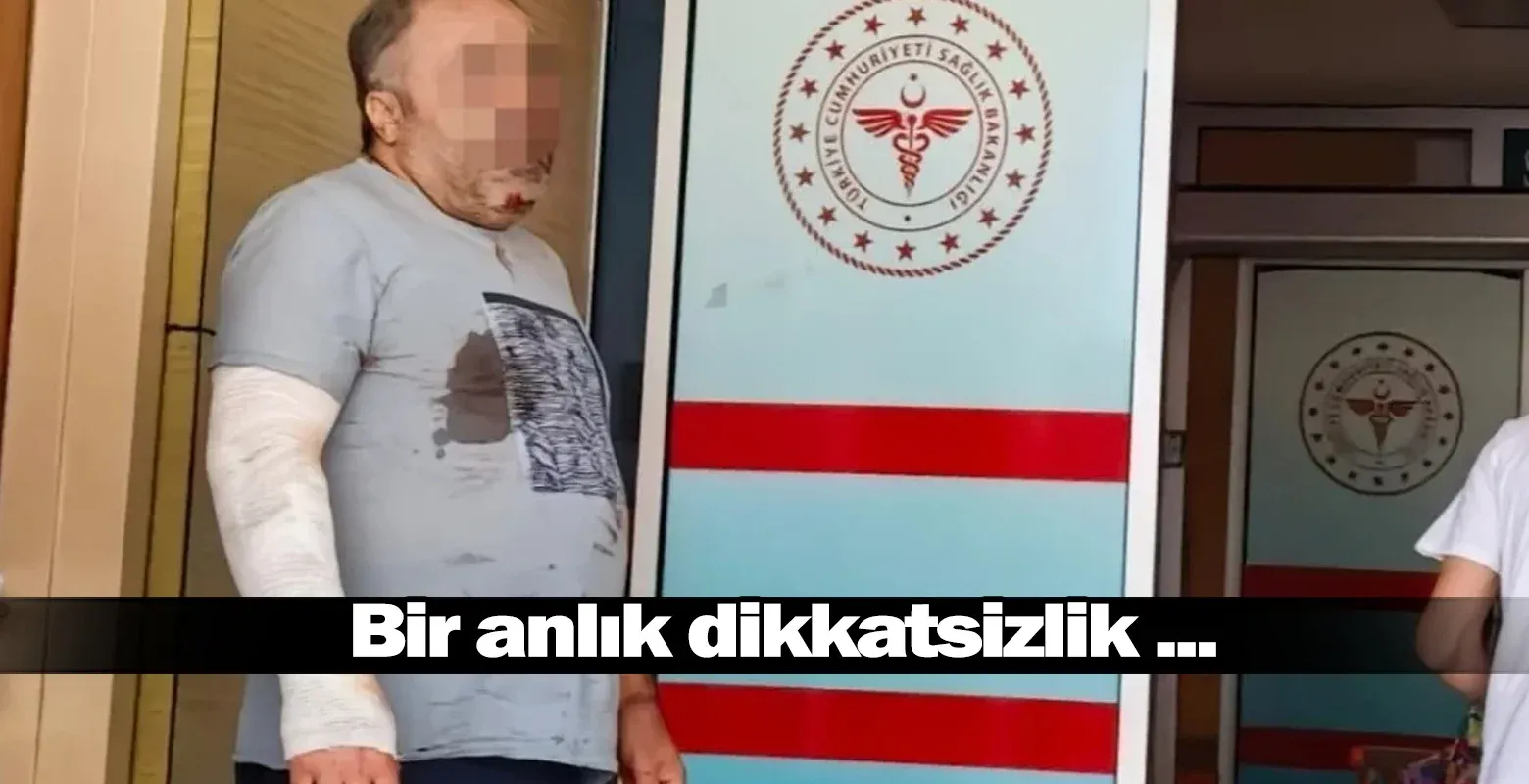 Bir anlık dikkatsizlik ...