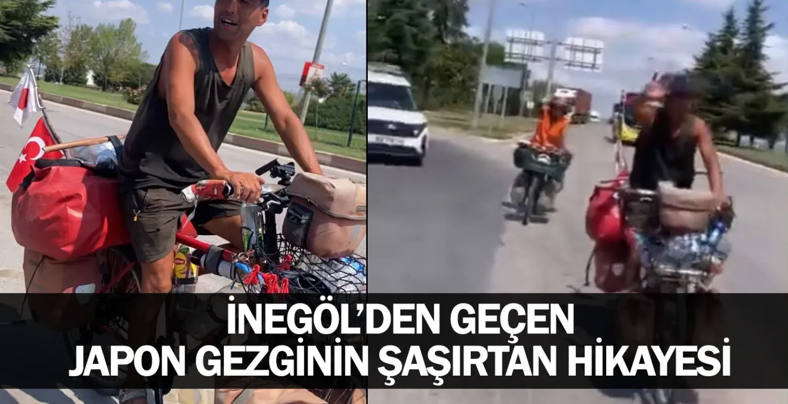 İnegöl’den Geçen Japon Gezginin Şaşırtan Hikayesi