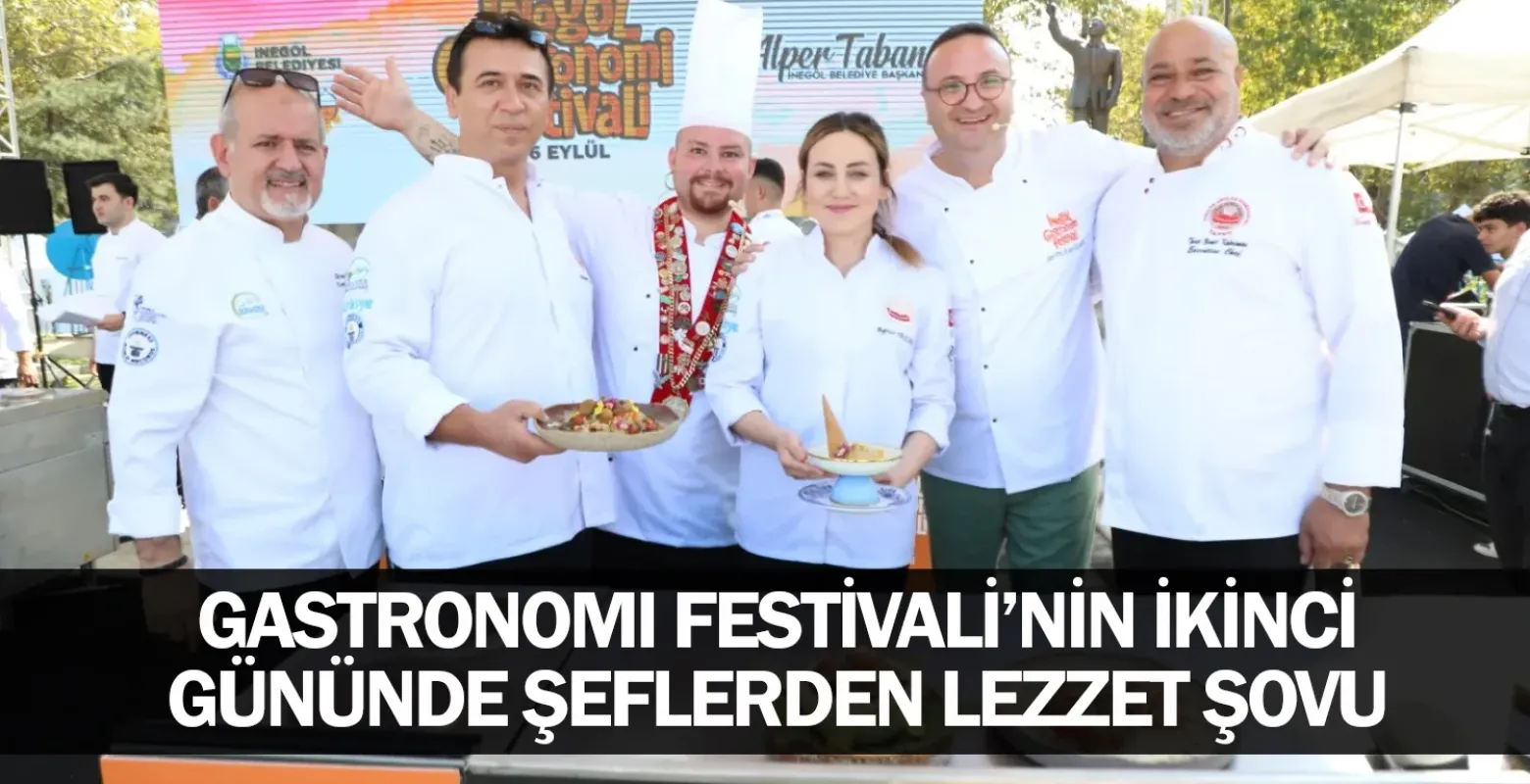 Gastronomi Festivali’nin İkinci Gününde Şeflerden Lezzet Şovu