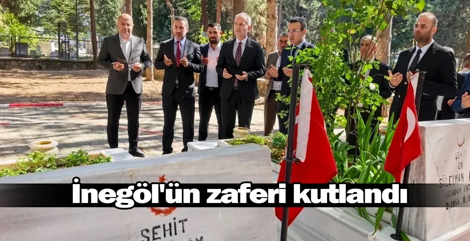 İnegöl'ün zaferi kutlandı