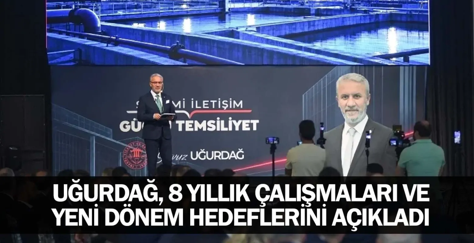Uğurdağ, 8 Yıllık Çalışmaları ve Yeni Dönem Hedeflerini Açıkladı