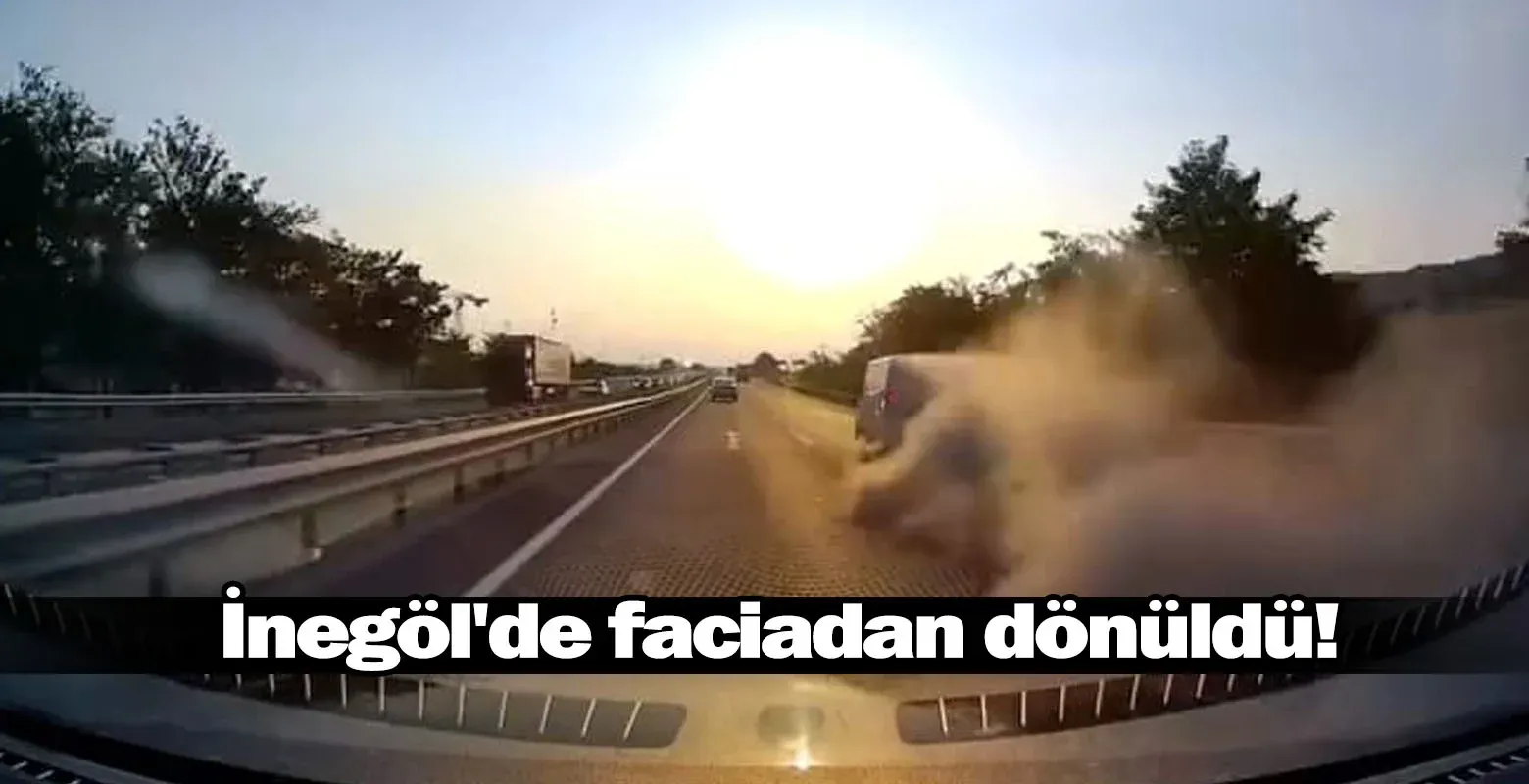 İnegöl'de faciadan dönüldü