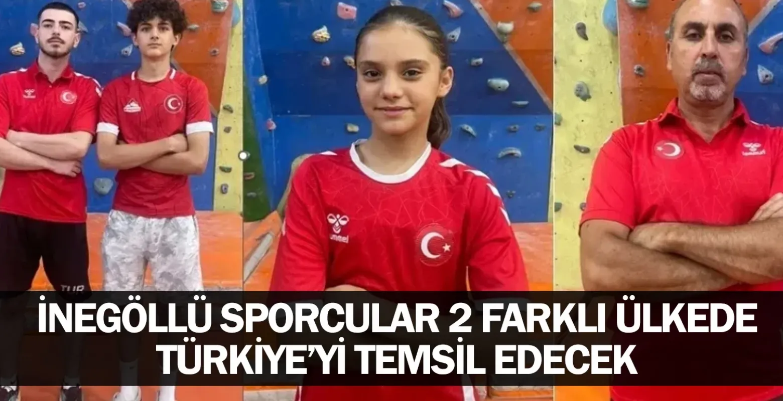 İnegöllü Sporcular Bu Hafta 2 Farklı Ülkede Türkiye’yi Temsil Edecek