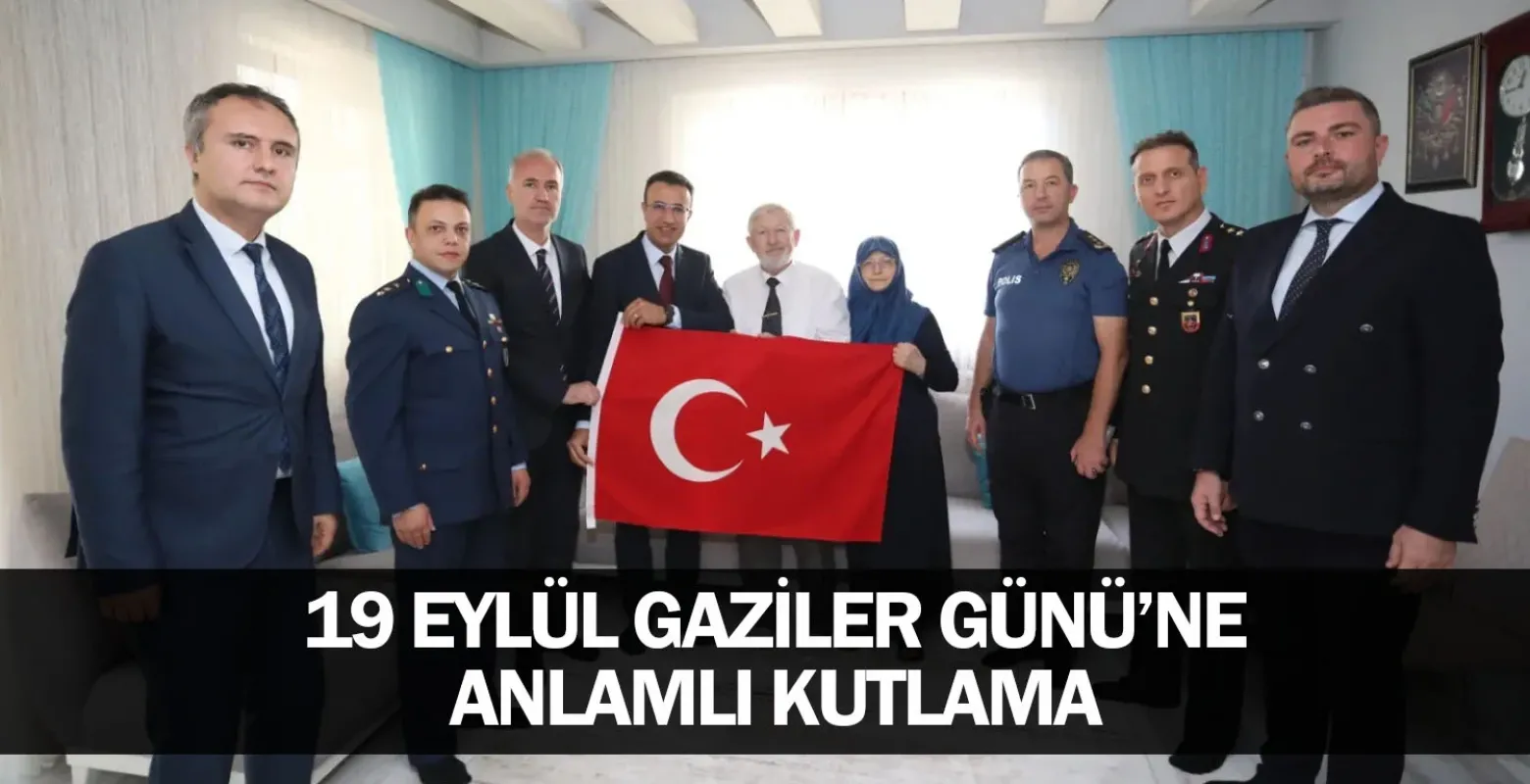 İnegöl’de 19 Eylül Gaziler Günü’ne Anlamlı Kutlama
