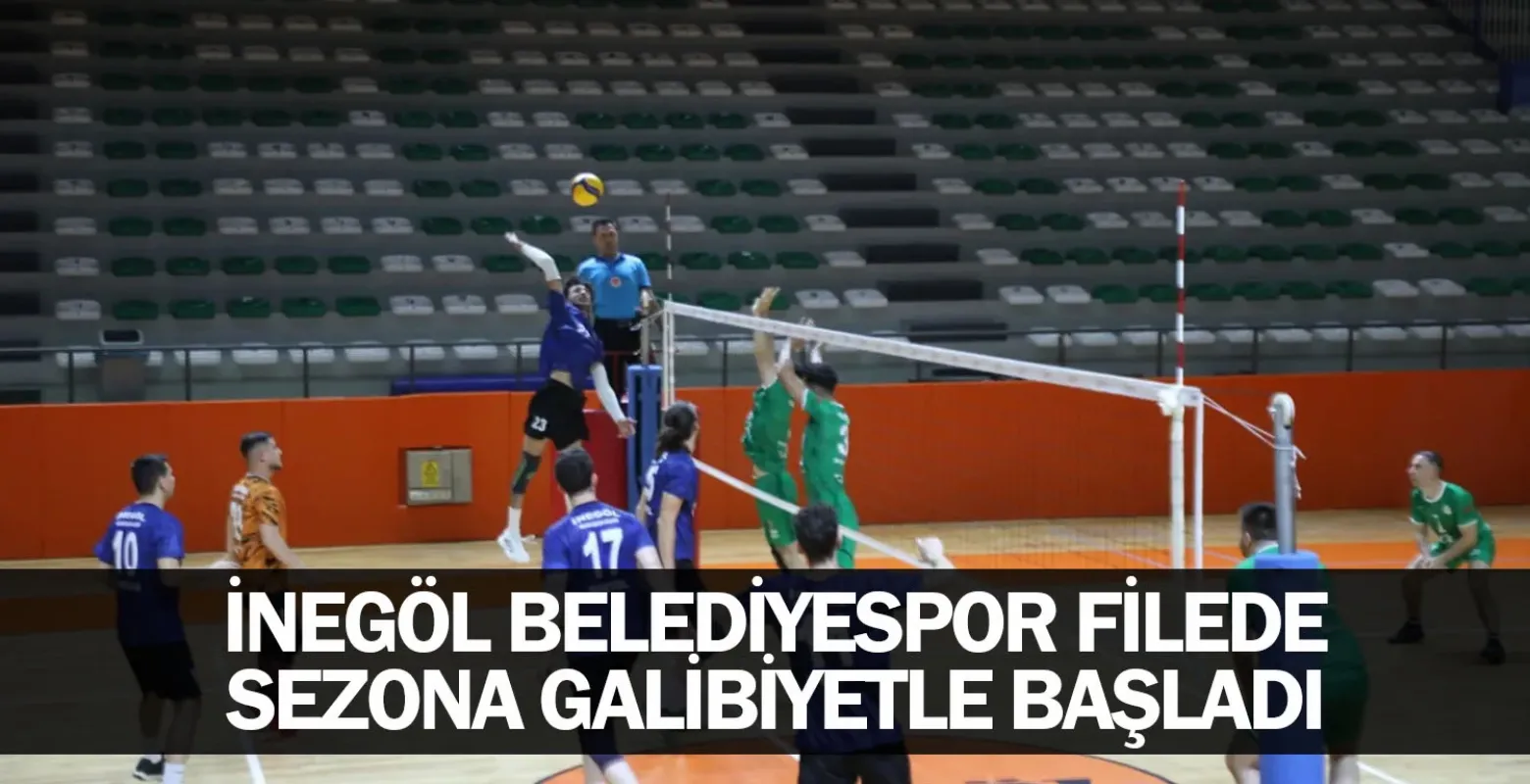 İnegöl Belediyespor Filede Sezona Galibiyetle Başladı