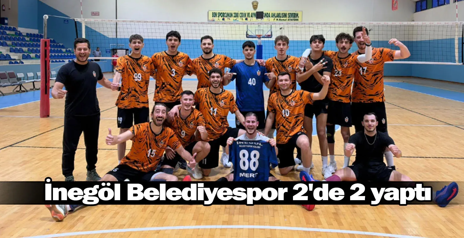 İnegöl Belediyespor 2'de 2 yaptı
