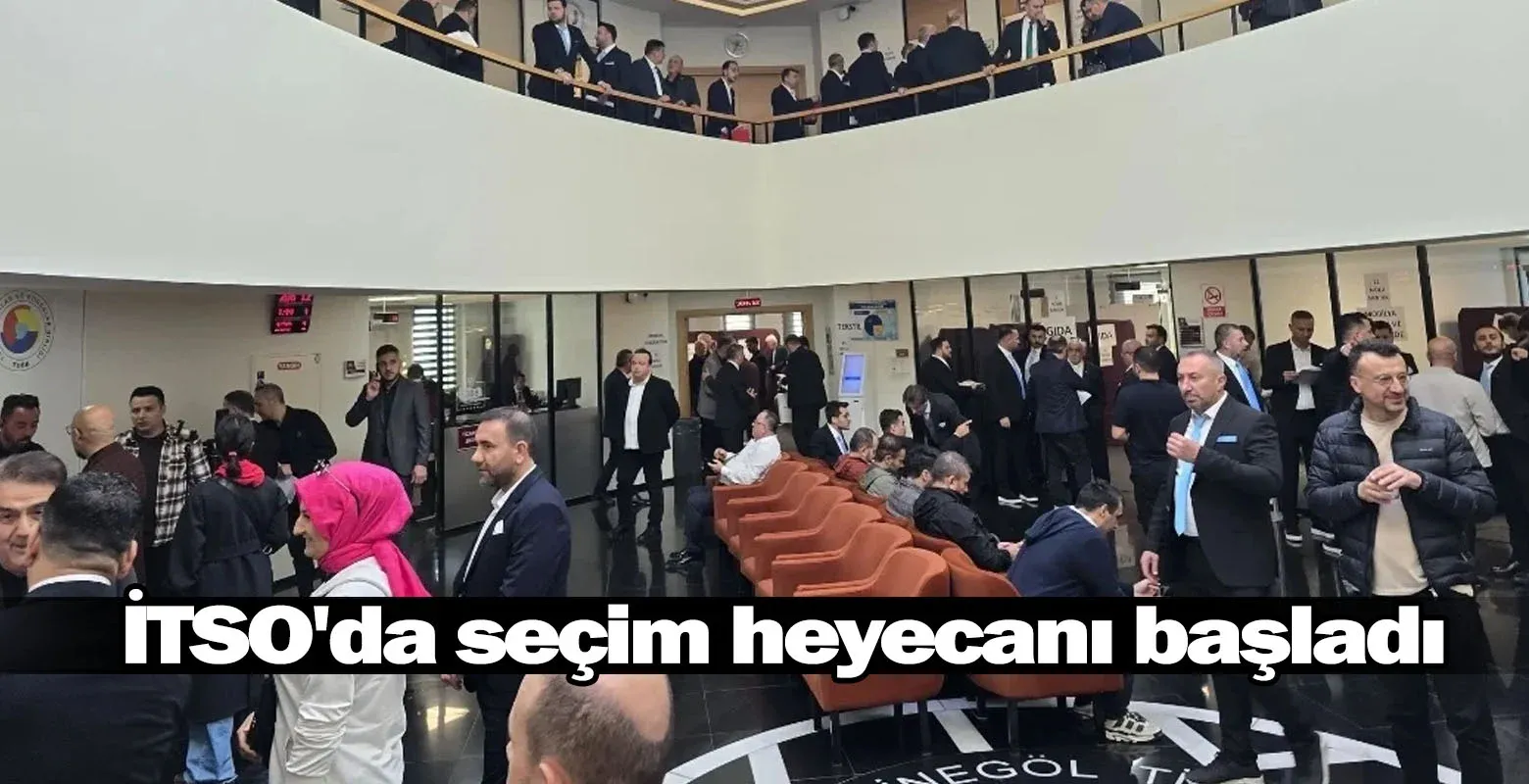 İTSO'da seçim heyecanı başladı