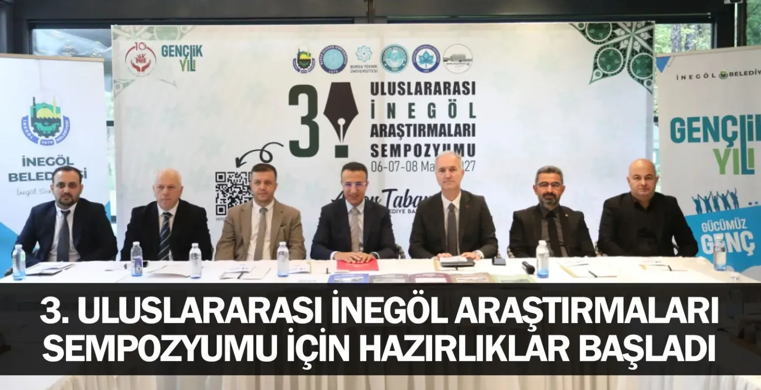 3. Uluslararası İnegöl Araştırmaları Sempozyumu İçin Hazırlıklar Başladı