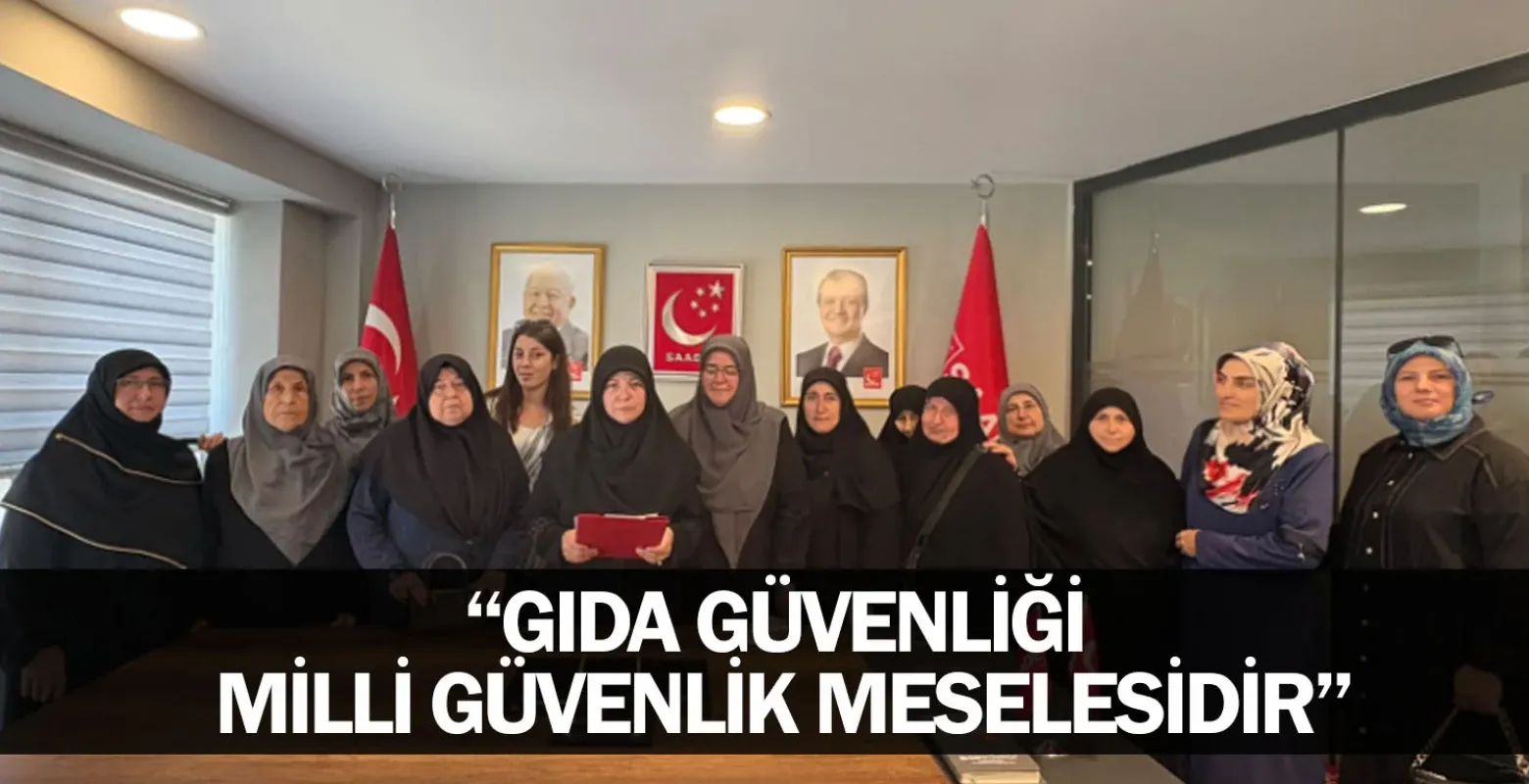 ​Havva Şen: "Gıda Güvenliği Milli Güvenlik Meselesidir"