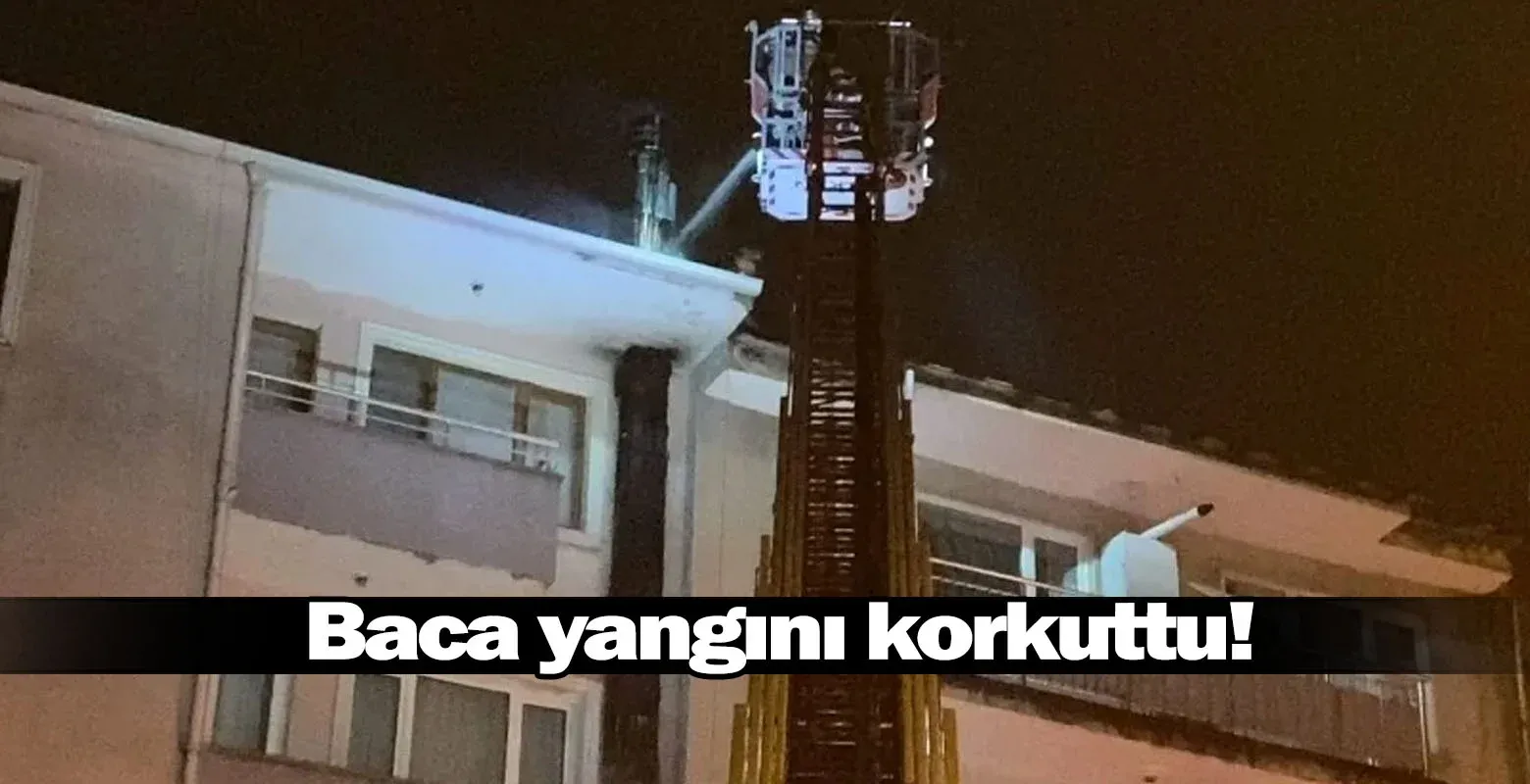 Baca yangını korkuttu!