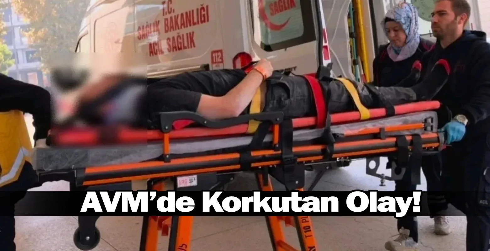 AVM’de Korkutan Olay!