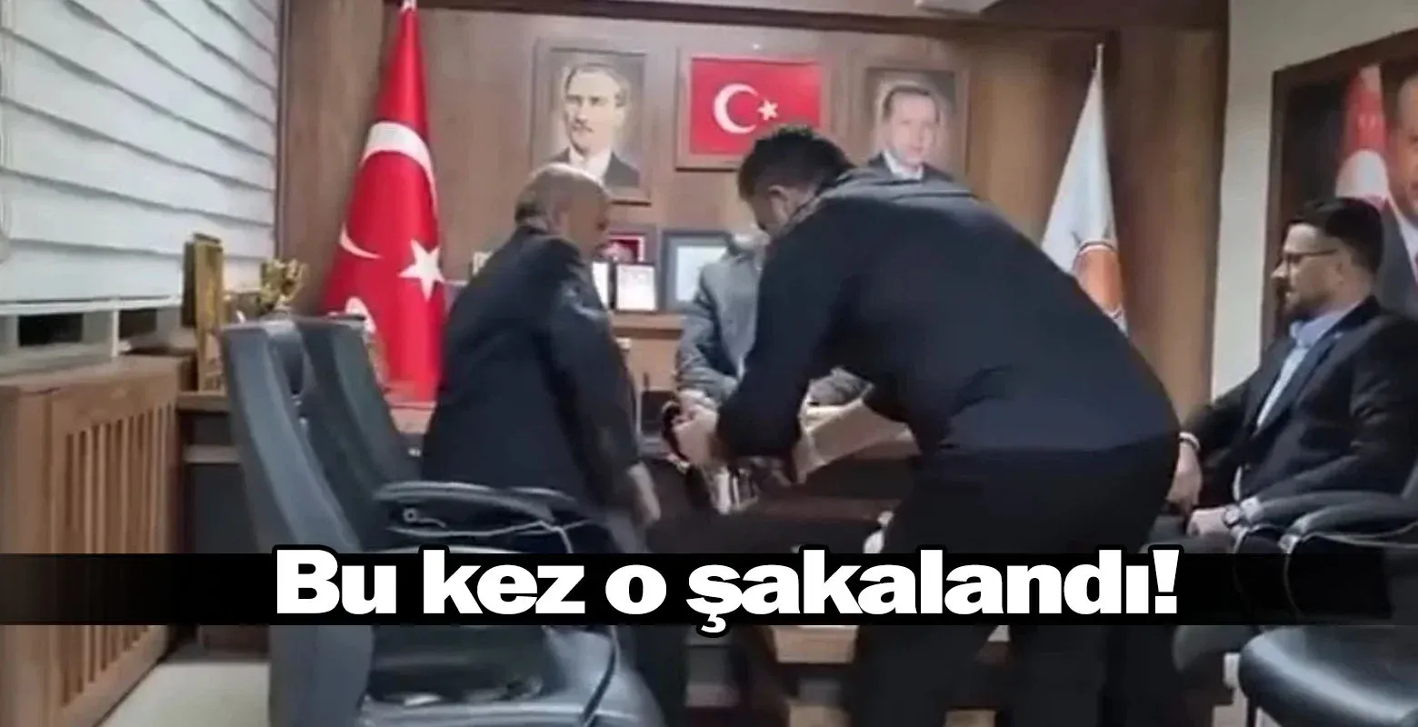 Bu kez o şakalandı!