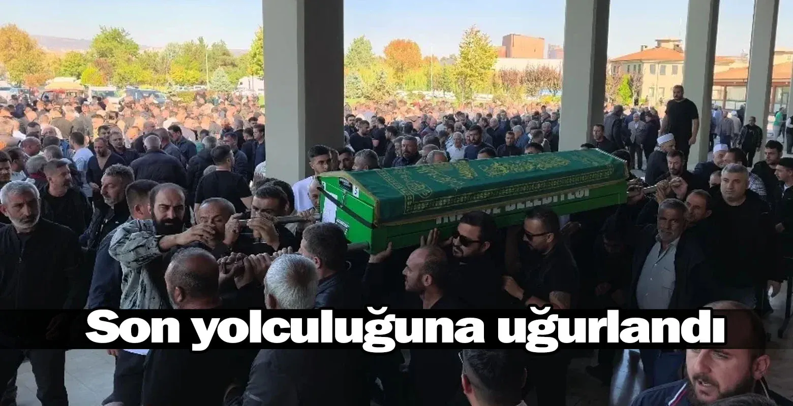 Son yolculuğuna uğurlandı