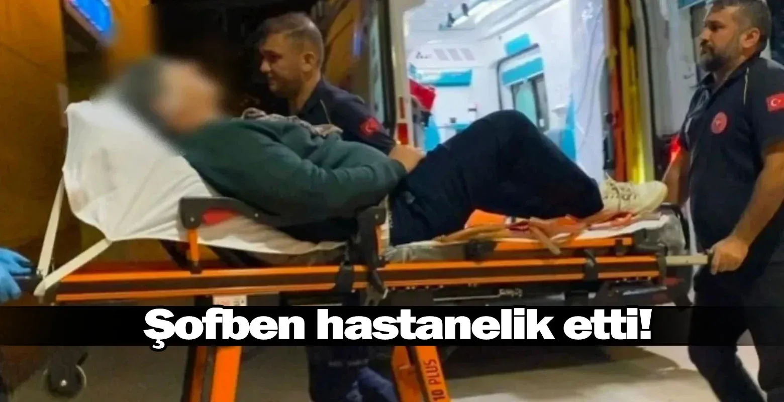 Şofben hastanelik etti!