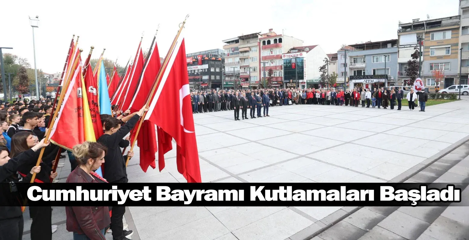 Cumhuriyet Bayramı Kutlamaları Başladı