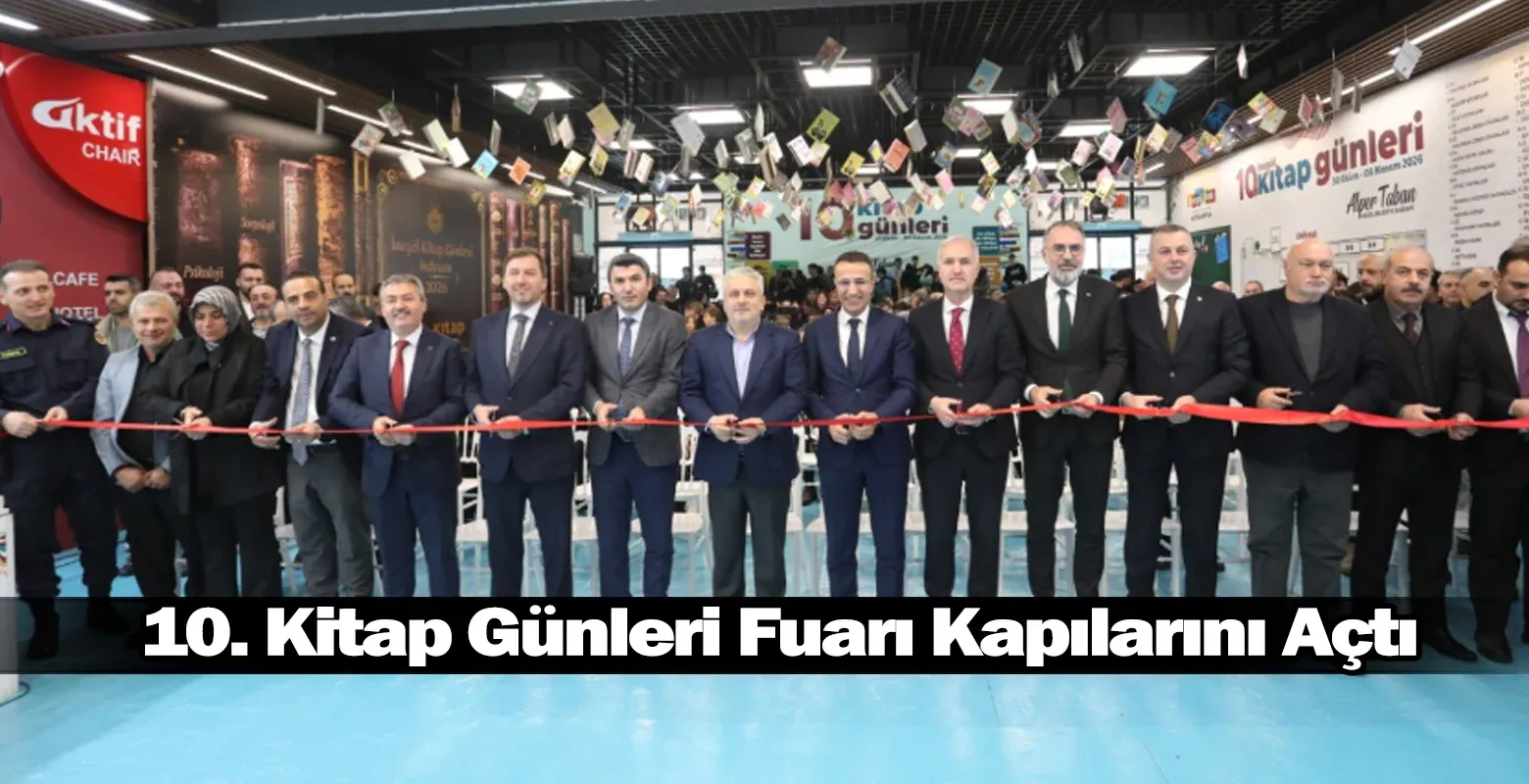 10. Kitap Günleri Fuarı Kapılarını Açtı