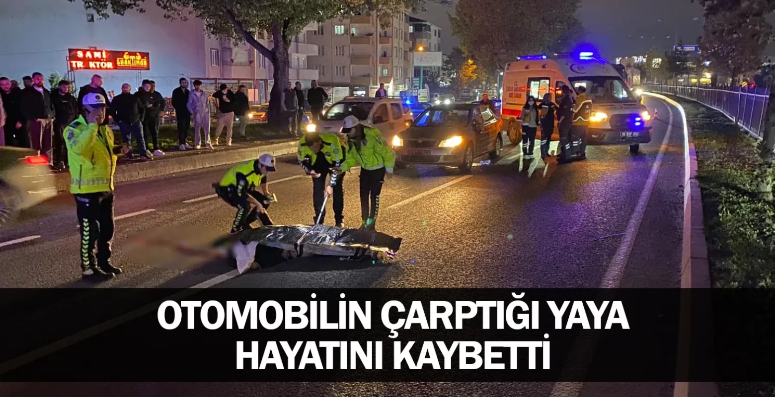 İnegöl'de Otomobilin Çarptığı Yaya Hayatını Kaybetti