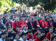 Milli maçta Bursa tek yürek oldu