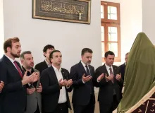 Sultan 1. Murad Han, Kosova'daki türbesinde anıldı