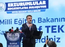 Başkan Vekili Biba: "Bursa ve Erzurum iki manevi kaledir"