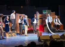 Açıkhava'da 'Cimri'ye alkış yağmuru