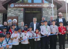 Büyükşehir'den genç izcilere yeni buluşma noktası