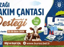 Bursa Büyükşehir'den besicilere önemli destek