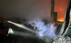 Mobilya fabrikasında yangın