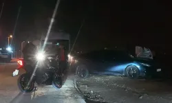 İnegöl'de korkutan kaza