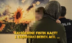 Akciğerine fıstık kaçtı! 1 yaşındaki bebek acil ...