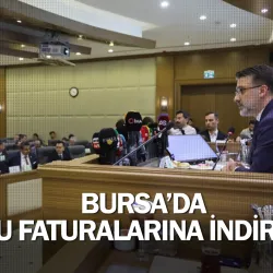 Bursa’da su faturalarına indirim
