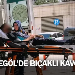 İnegöl'de bıçaklı kavga!